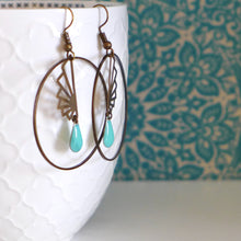 Charger l'image dans la galerie, créoles art déco géométriques Une Embellie