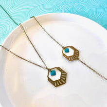 Charger l'image dans la galerie, ensemble bijoux coordonnés bracelet collier une embellie