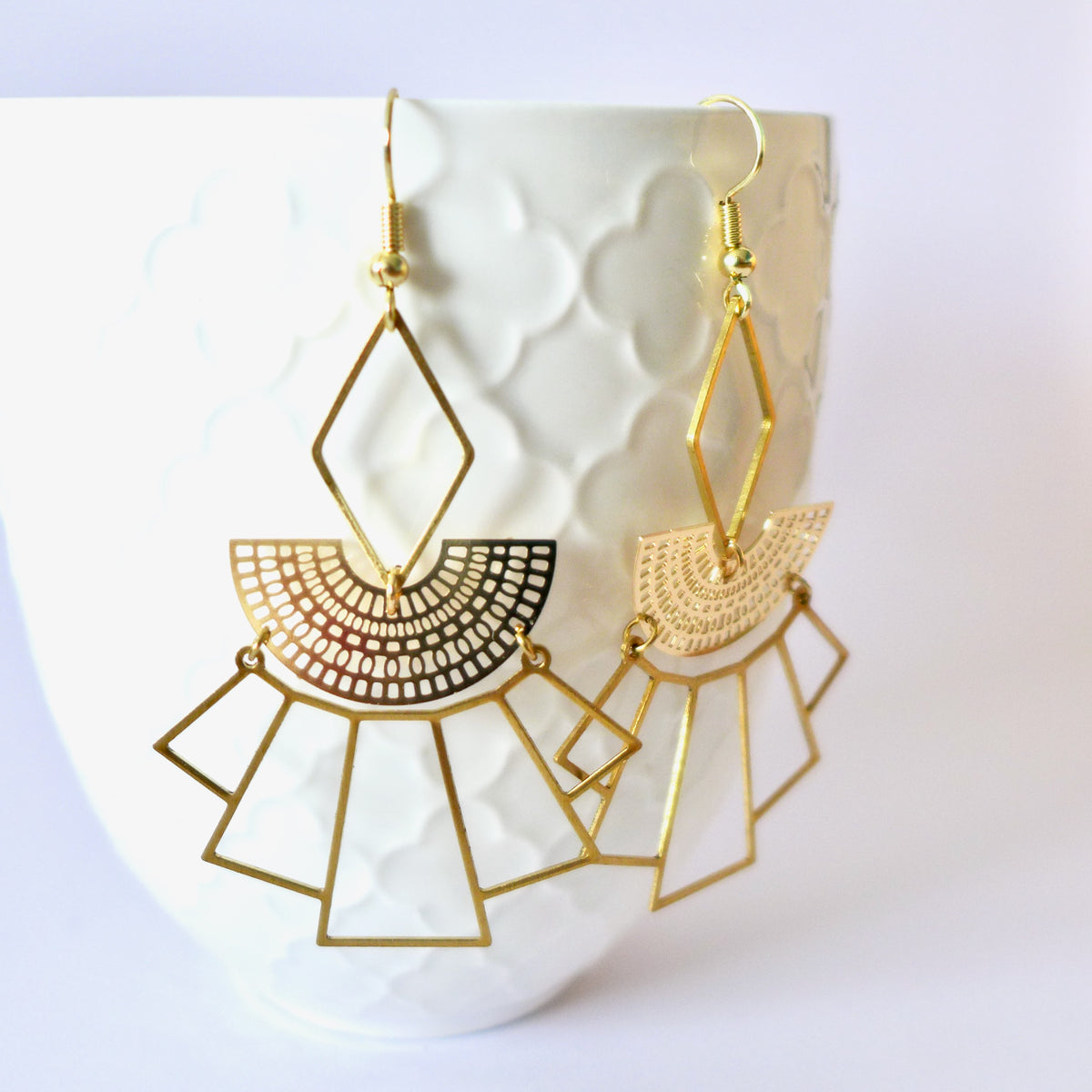 boucles d'oreilles pharaon égypte Une Embellie