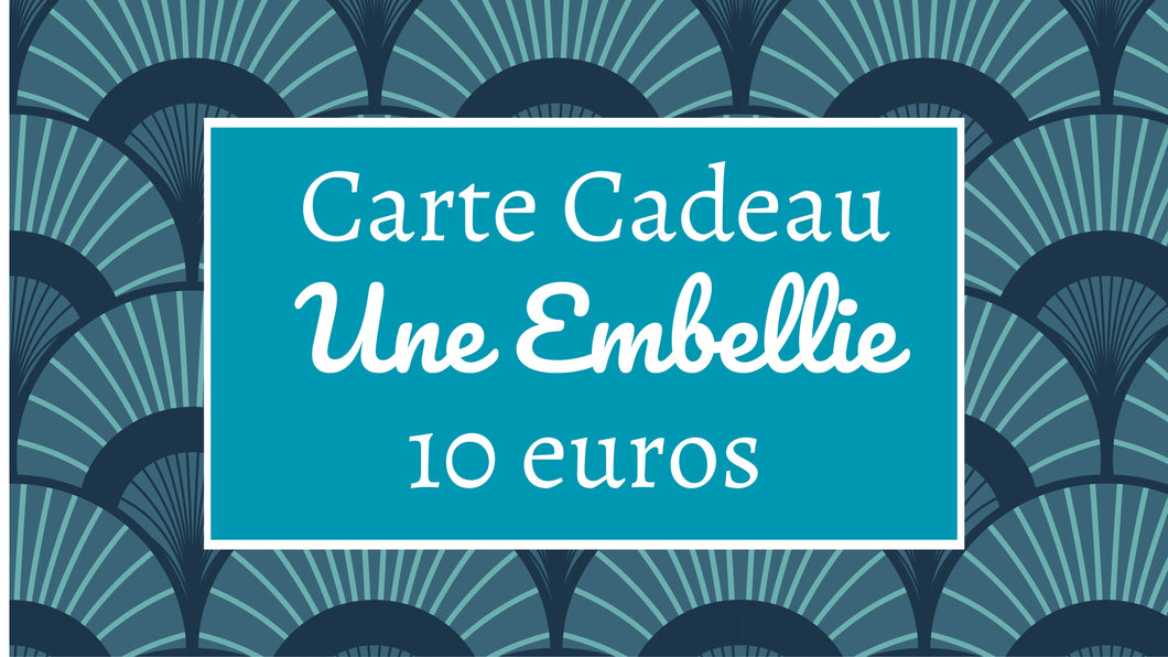 Carte cadeau Une Embellie