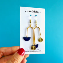 Charger l&#39;image dans la galerie, boucles oreilles artisanales France Une Embellie
